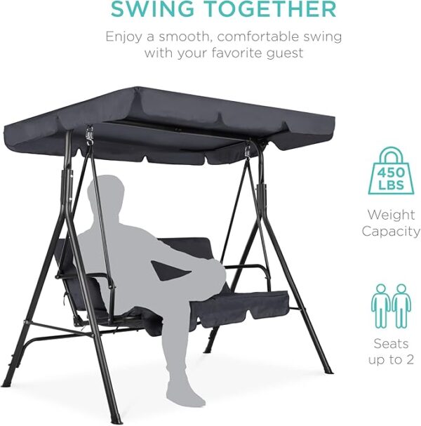 Outdoor Patio Swing Chair - Image 2