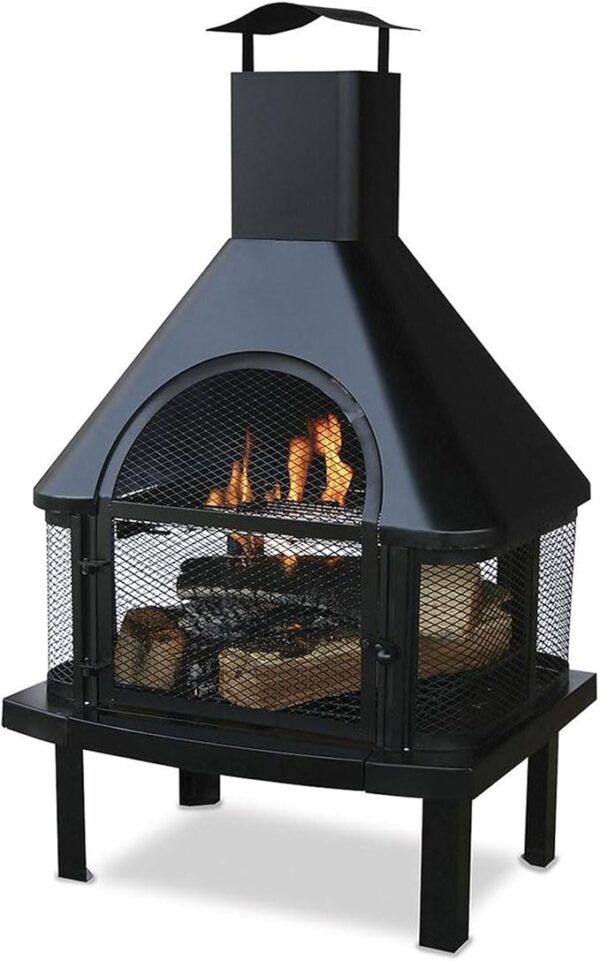 Wood Burning Fireplace