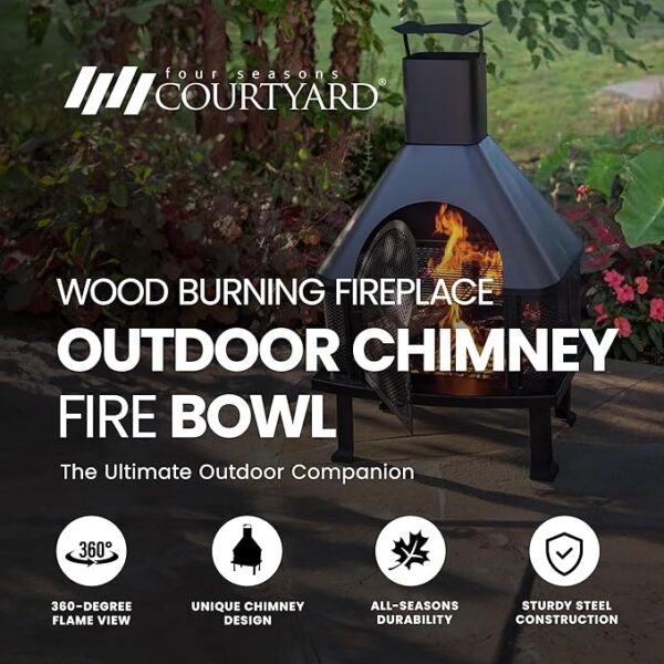 Wood Burning Fireplace - Image 2